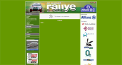 Desktop Screenshot of 2007.mecsekrallye.hu